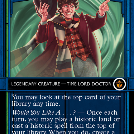 The Fourth Doctor (Showcase) (Borderless) [Doctor Who]