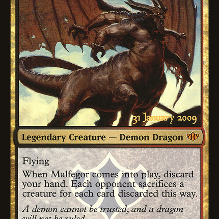 Malfegor [Conflux Promos] Prerelease Foil