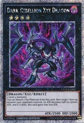 Dark Rebellion Xyz Dragon [CT12-EN002] Secret Rare