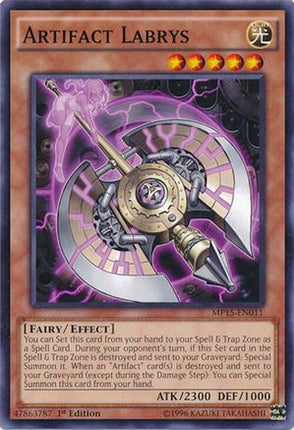 Artifact Labrys (Common / Short Print) [MP15-EN011] 1st Edition