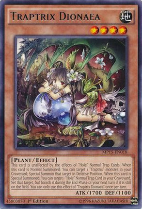 Traptrix Dionaea (Rare) [MP15-EN018] 1st Edition