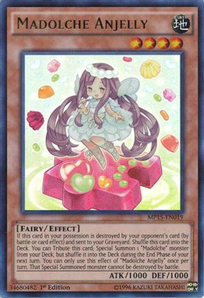 Madolche Anjelly (Ultra Rare) [MP15-EN019] 1st Edition