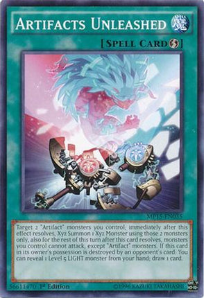 Artifacts Unleashed (Common / Short Print) [MP15-EN035] 1st Edition