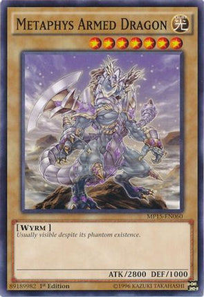 Metaphys Armed Dragon (Common / Short Print) [MP15-EN060] 1st Edition
