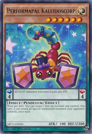 Performapal Kaleidoscorp (Rare) [MP15-EN065] 1st Edition