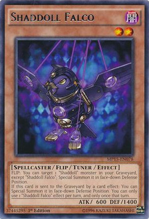 Shaddoll Falco (Rare) [MP15-EN078] 1st Edition