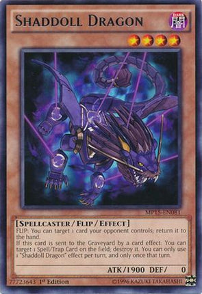 Shaddoll Dragon (Rare) [MP15-EN081] 1st Edition