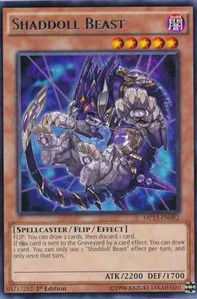 Shaddoll Beast (Rare) [MP15-EN082] 1st Edition