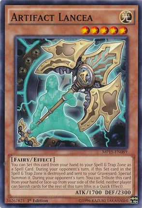 Artifact Lancea (Common / Short Print) [MP15-EN089] 1st Edition