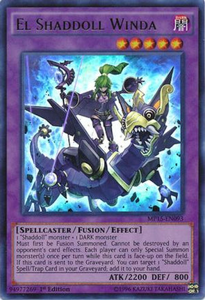 El Shaddoll Winda (Ultra Rare) [MP15-EN093] 1st Edition