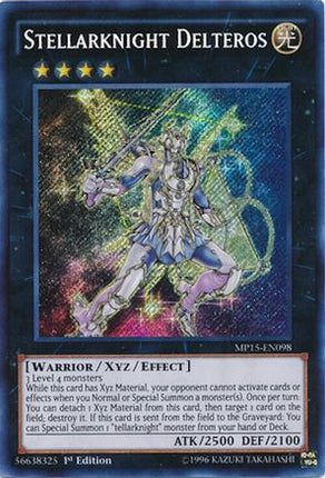 Stellarknight Delteros (Secret Rare) [MP15-EN098] 1st Edition