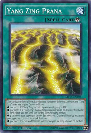 Yang Zing Prana (Common / Short Print) [MP15-EN106] 1st Edition