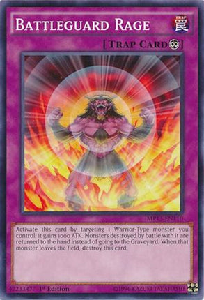 Battleguard Rage (Common / Short Print) [MP15-EN110] 1st Edition