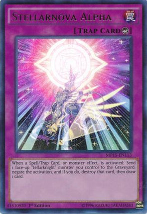 Stellarnova Alpha (Ultra Rare) [MP15-EN113] 1st Edition