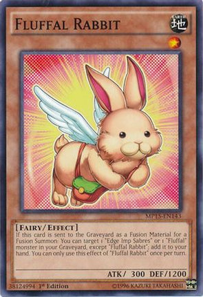 Fluffal Rabbit (Common / Short Print) [MP15-EN143] 1st Edition