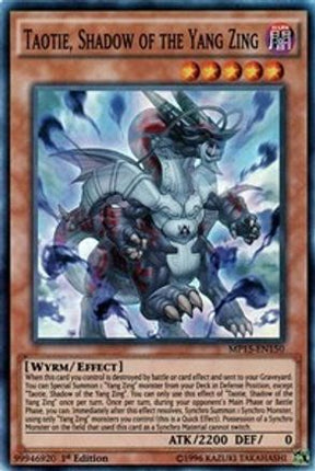 Taotie, Shadow of the Yang Zing [MP15-EN150] Super Rare