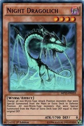 Night Dragolich [MP15-EN153] Ultra Rare