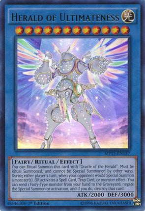 Herald of Ultimateness (Ultra Rare) [MP15-EN157] 1st Edition