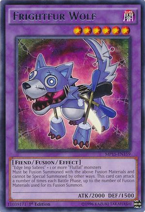 Frightfur Wolf (Rare) [MP15-EN159] 1st Edition