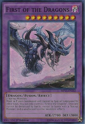 First of the Dragons (Super Rare) [MP15-EN162] 1st Edition
