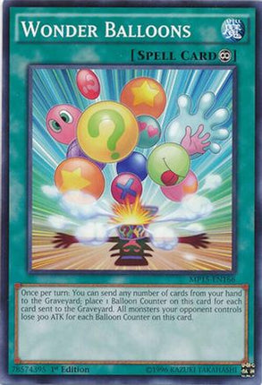 Wonder Balloons (Common / Short Print) [MP15-EN166] 1st Edition