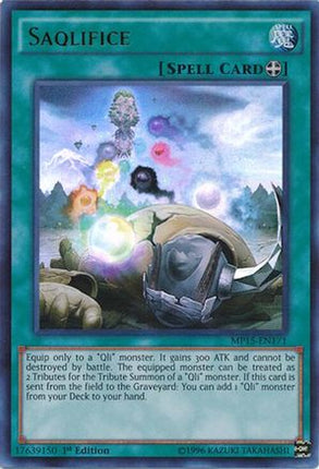 Saqlifice (Ultra Rare) [MP15-EN171] 1st Edition
