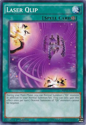 Laser Qlip (Common / Short Print) [MP15-EN172] 1st Edition