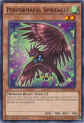 Performapal Spikeagle (Common / Short Print) [MP15-EN194] 1st Edition