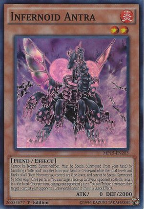 Infernoid Antra (Super Rare) [MP15-EN203] 1st Edition