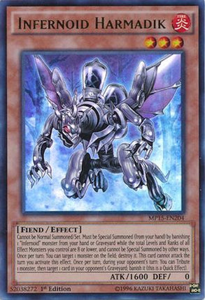 Infernoid Harmadik (Ultra Rare) [MP15-EN204] 1st Edition