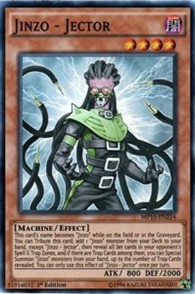 Jinzo - Jector [MP15-EN214] Super Rare