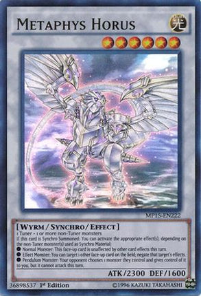 Metaphys Horus (Ultra Rare) [MP15-EN222] 1st Edition