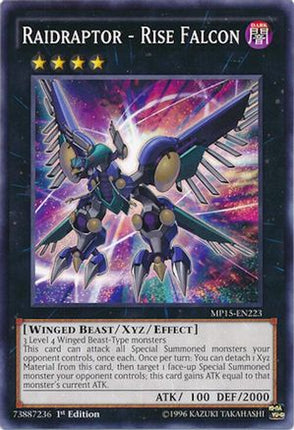 Raidraptor - Rise Falcon (Common / Short Print) [MP15-EN223] 1st Edition