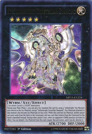 Stellarknight Constellar Diamond (Ultra Rare) [MP15-EN224] 1st Edition