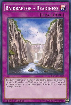 Raidraptor - Readiness (Common / Short Print) [MP15-EN239] 1st Edition