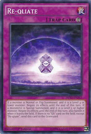 Re-qliate (Common / Short Print) [MP15-EN242] 1st Edition
