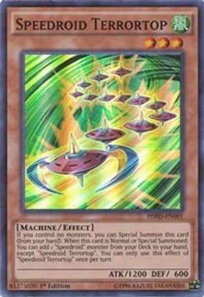 Speedroid Terrortop (Super Rare) [HSRD-EN001] 1st Edition