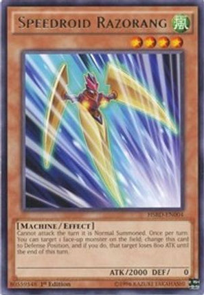 Speedroid Razorang (Rare) [HSRD-EN004] 1st Edition