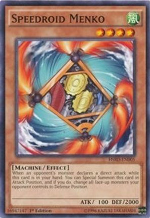 Speedroid Menko (Common / Short Print) [HSRD-EN005] 1st Edition