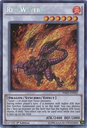 Red Wyvern (Secret Rare) [HSRD-EN022] 1st Edition