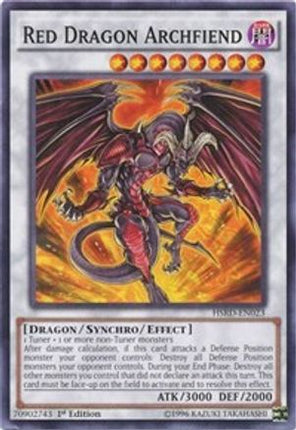 Red Dragon Archfiend (Common / Short Print) [HSRD-EN023] 1st Edition