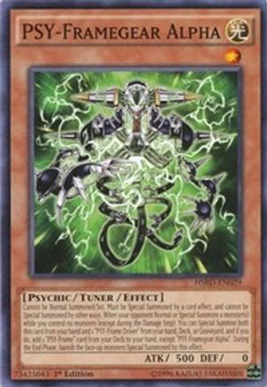 PSY-Framegear Alpha (Common / Short Print) [HSRD-EN029] 1st Edition