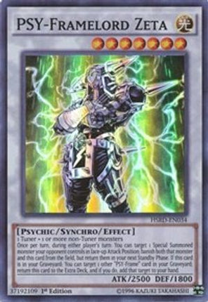 PSY-Framelord Zeta (Super Rare) [HSRD-EN034] 1st Edition
