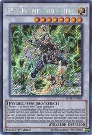PSY-Framelord Omega (Secret Rare) [HSRD-EN035] 1st Edition