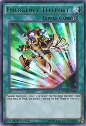 Emergency Teleport (Ultra Rare) [HSRD-EN054] 1st Edition