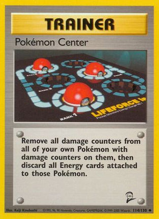 Pokemon Center - 114/130 [Base Set 2]