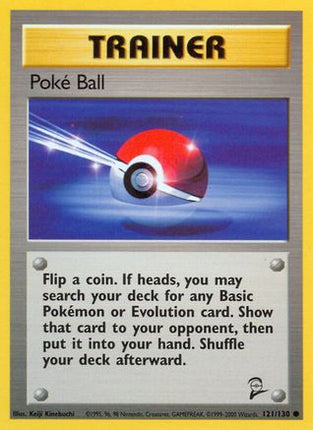 Poke Ball - 121/130 [Base Set 2]
