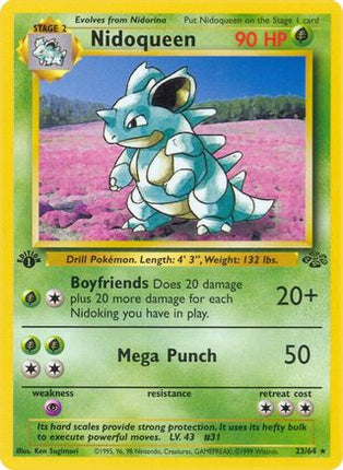 Nidoqueen - 23/64 [Jungle] 1st Edition