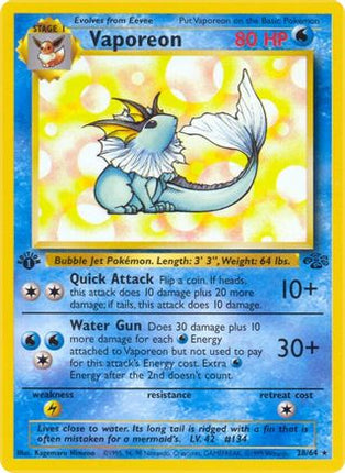 Vaporeon - 28/64 [Jungle] Unlimited