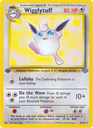 Wigglytuff - 32/64 [Jungle] 1st Edition